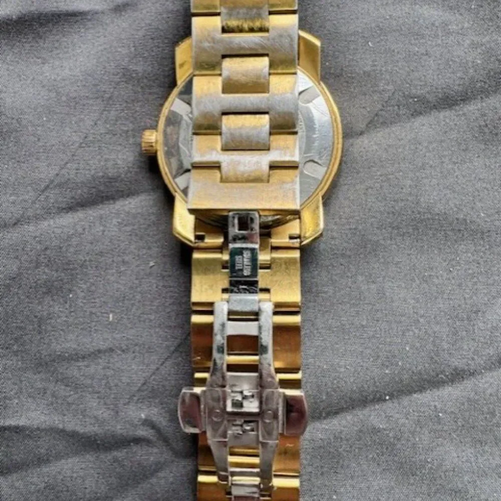 Movado Bold Yellow Gold Ion Stainless Steel Men's Watch 3600665